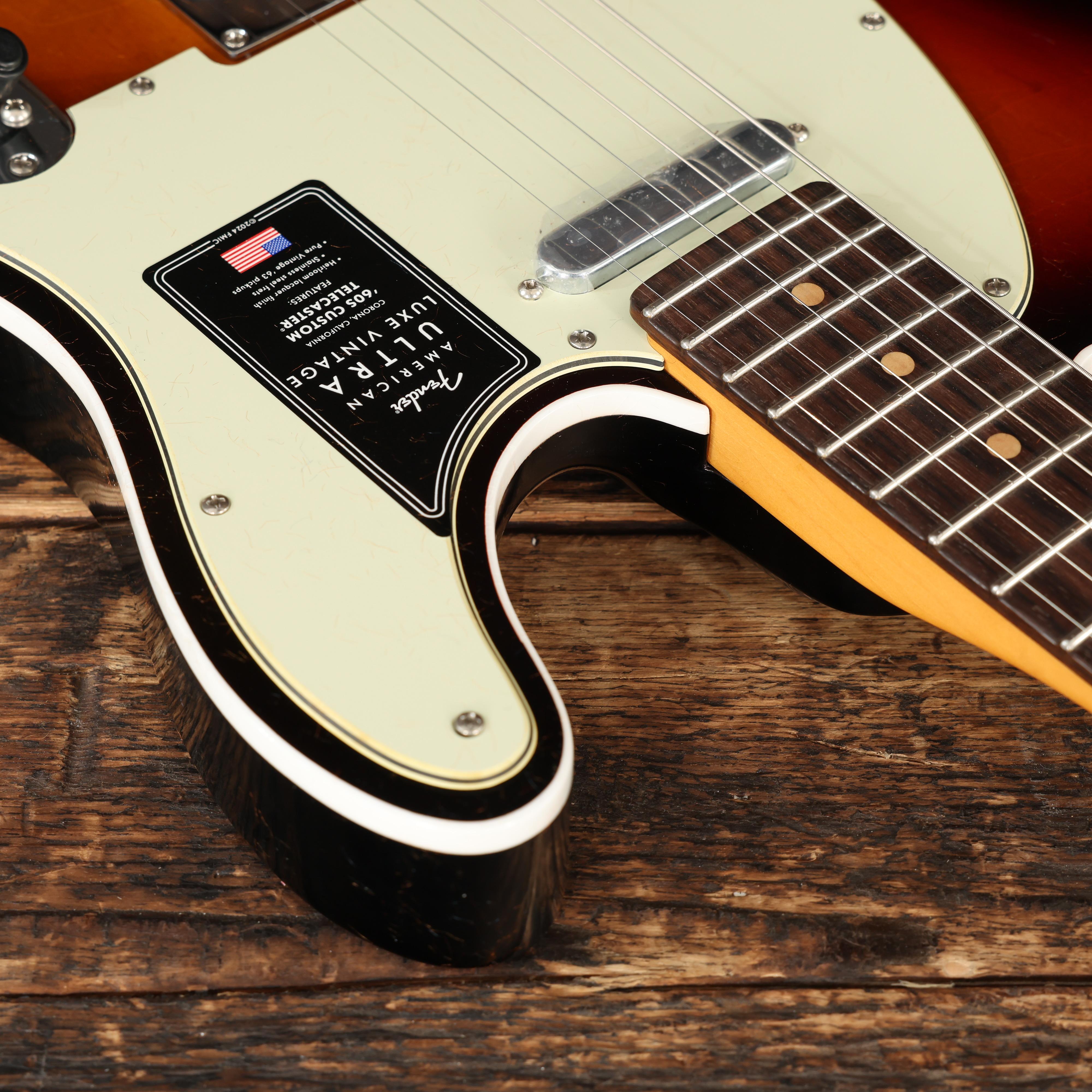 Fender American Ultra Luxe Vintage '60s Telecaster Custom in 3